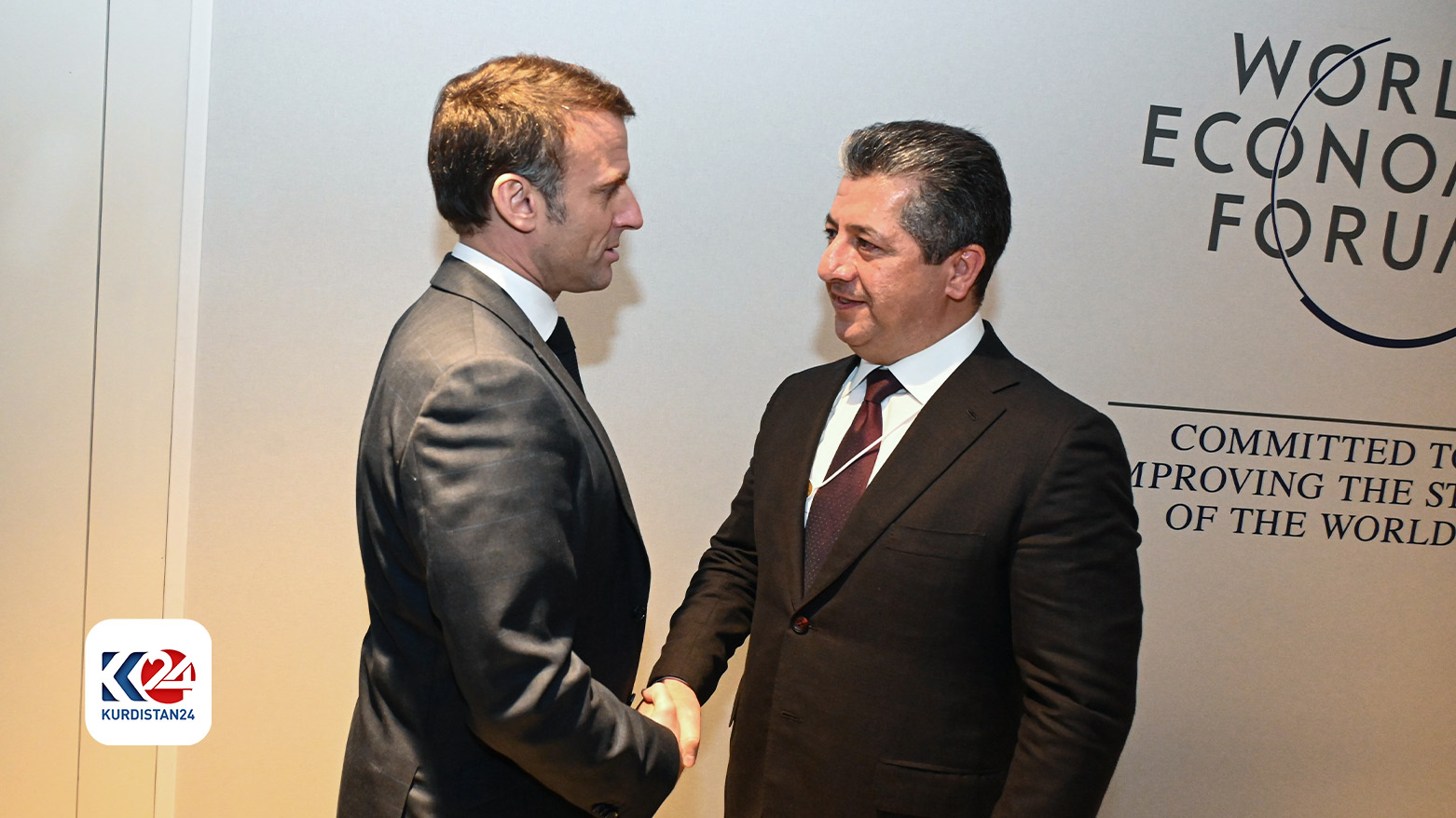 PM Barzani thanks French president’s ‘continuous support’